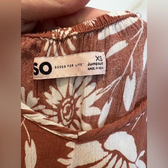 SO Good for Life Floral Jumpsuit Size XS - Picture 7 of 11